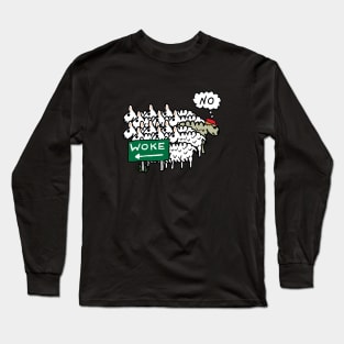 Anti Woke Sheep Long Sleeve T-Shirt